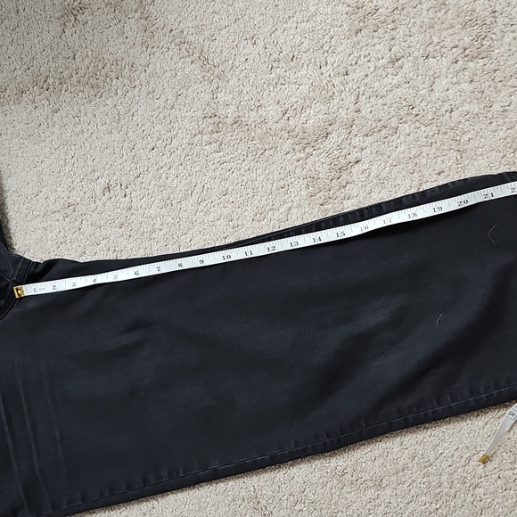 MADEWELL Slim Wide Leg Crop Women's Black Jeans 29 - Picture 11 of 11